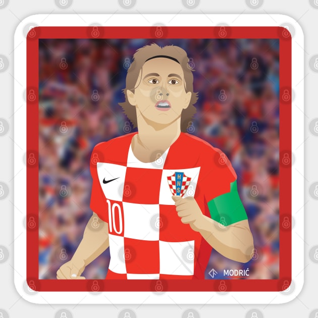 Modric - World Cup 2018 Sticker by cdisneyfanatic